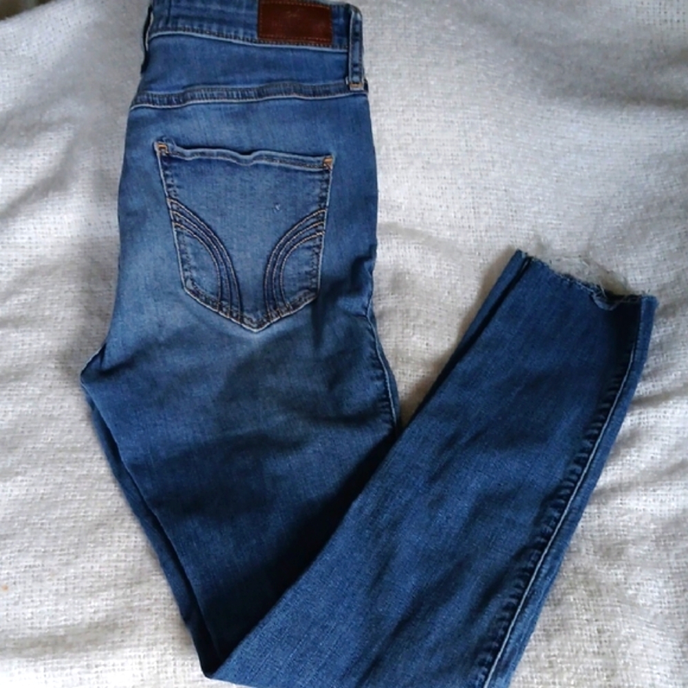 Hollister Light Blue Ultra High-Rise Jeans